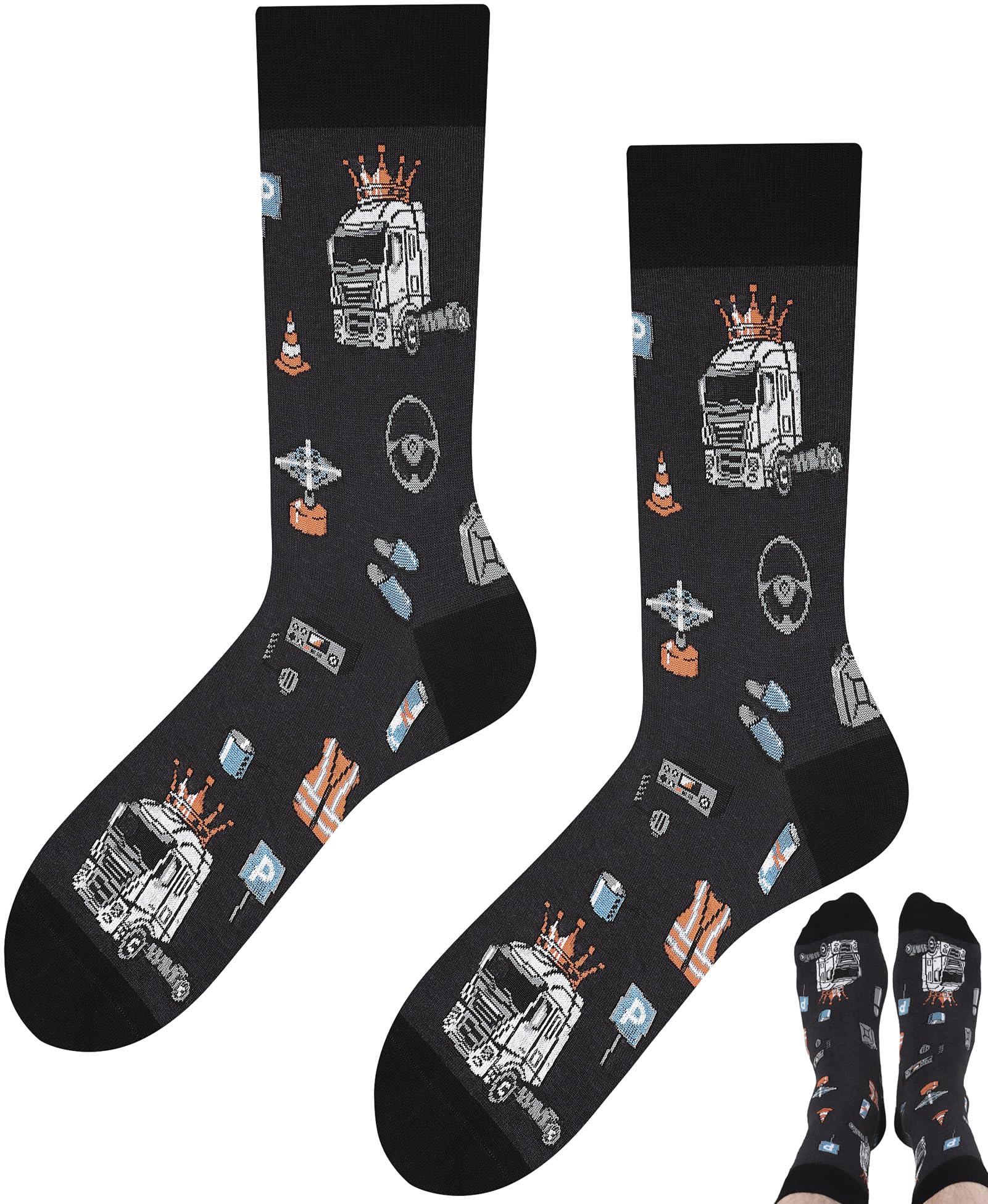 TODO Colours Lustige Socken mit Motiv - Mehrfarbige, Bunte, Verrückte für die Lebensfreude