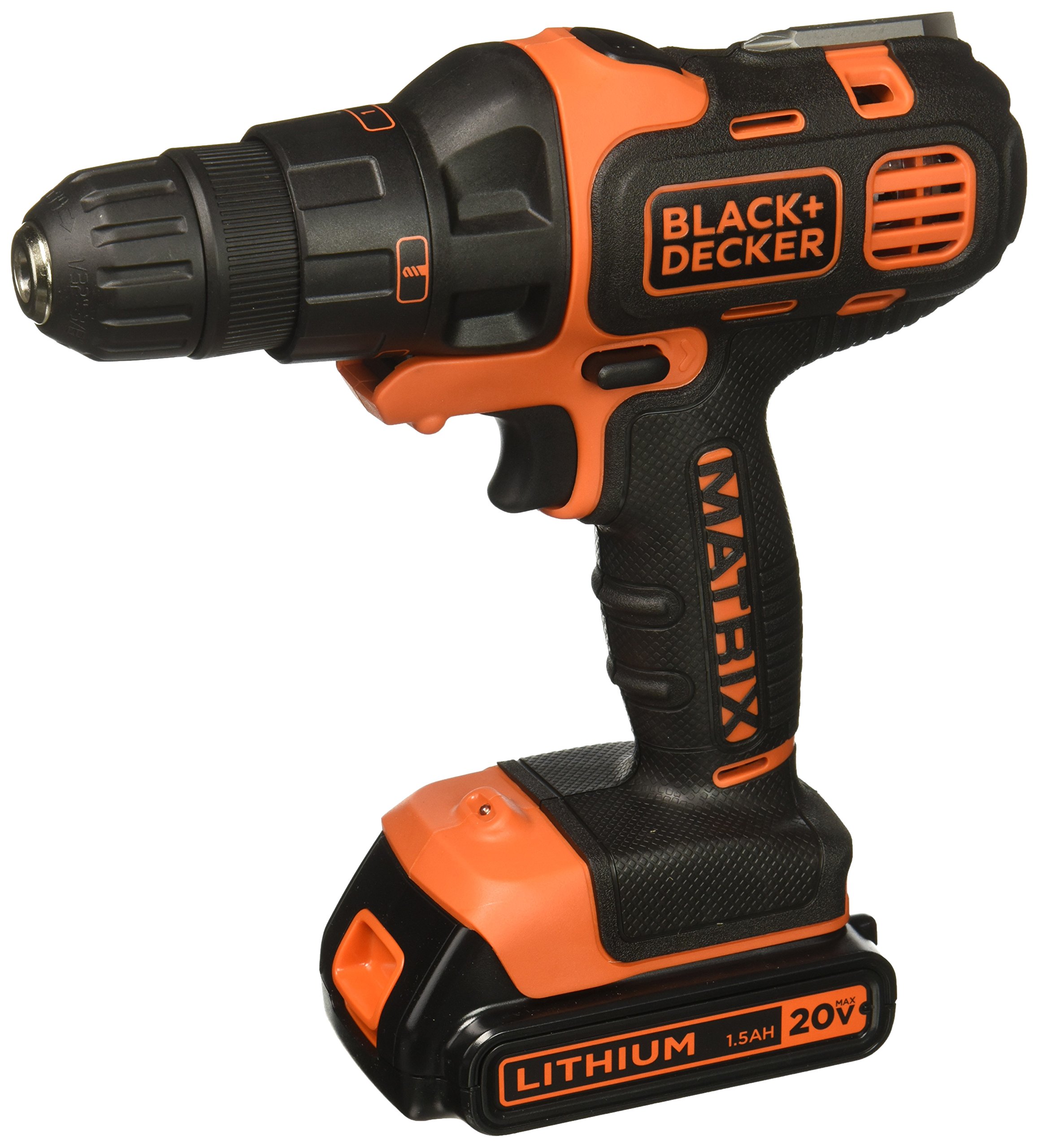 BLACK+DECKER 20V MAX Matrix Cordless Drill Combo Kit, 2-Tool (BDCDMT120IA)
