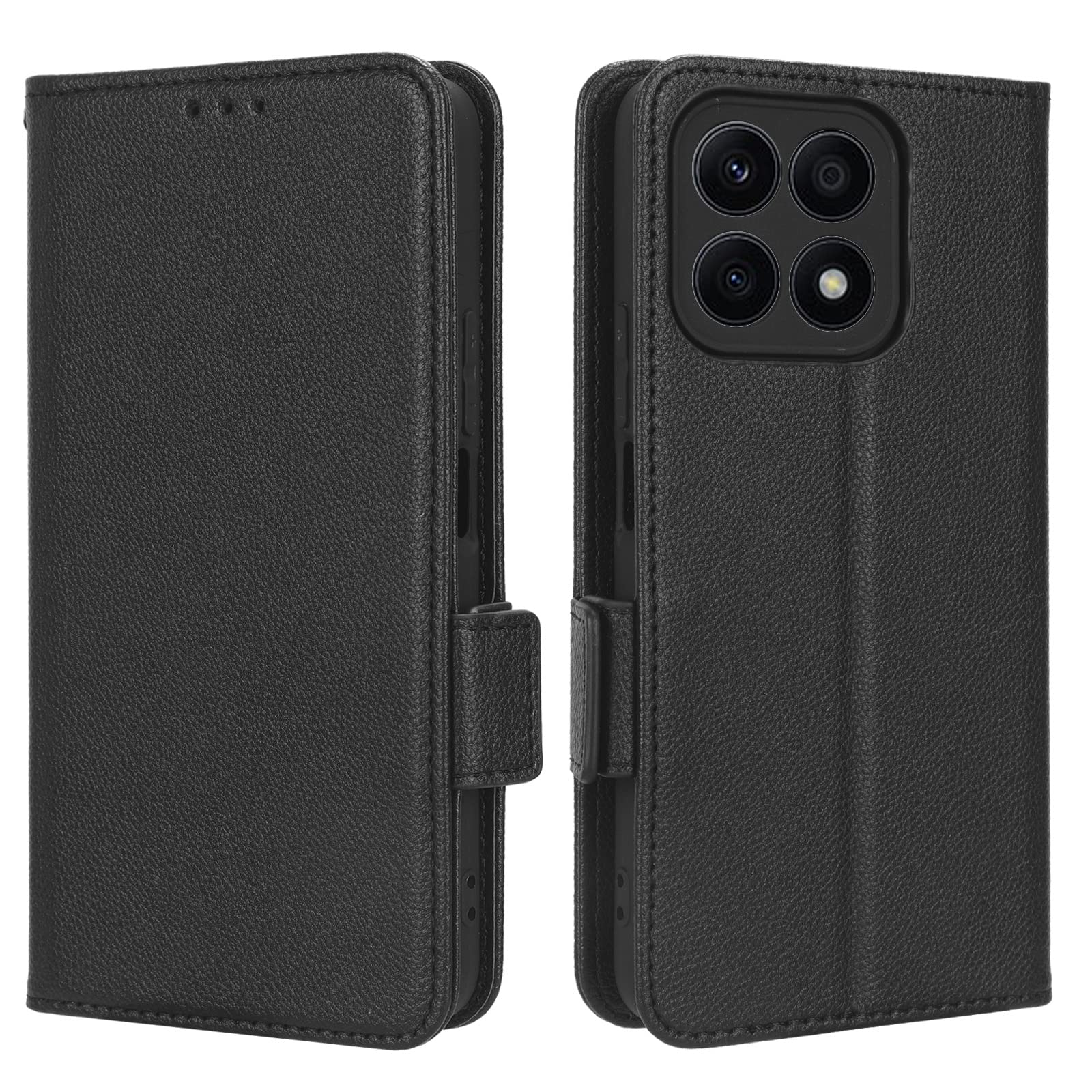 Cover per Honor X8, Custodia Flip TPU/PU Portafoglio Pelle con
