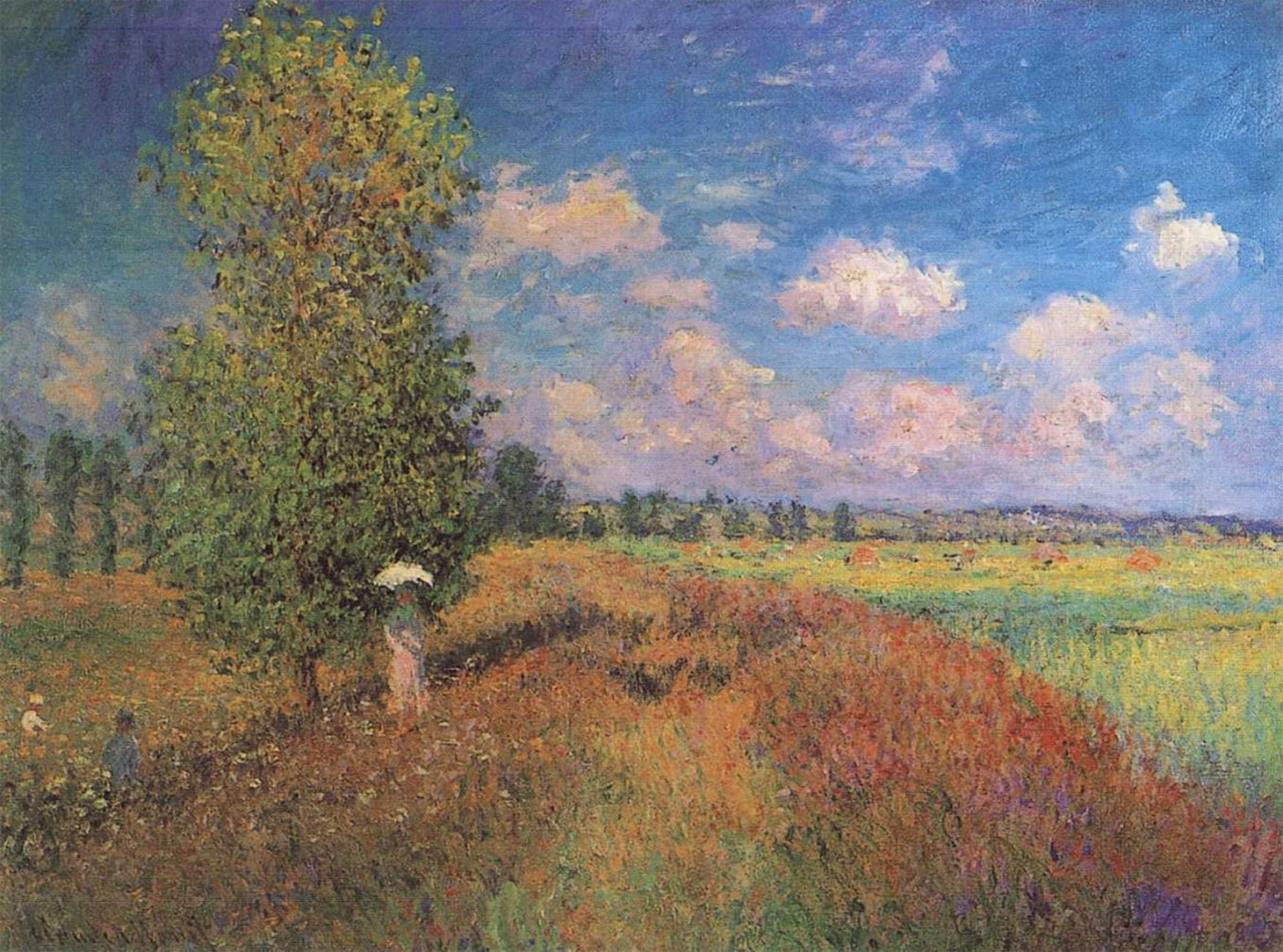 Impression Claude Monet pour une atmosphère poétique et apaisante