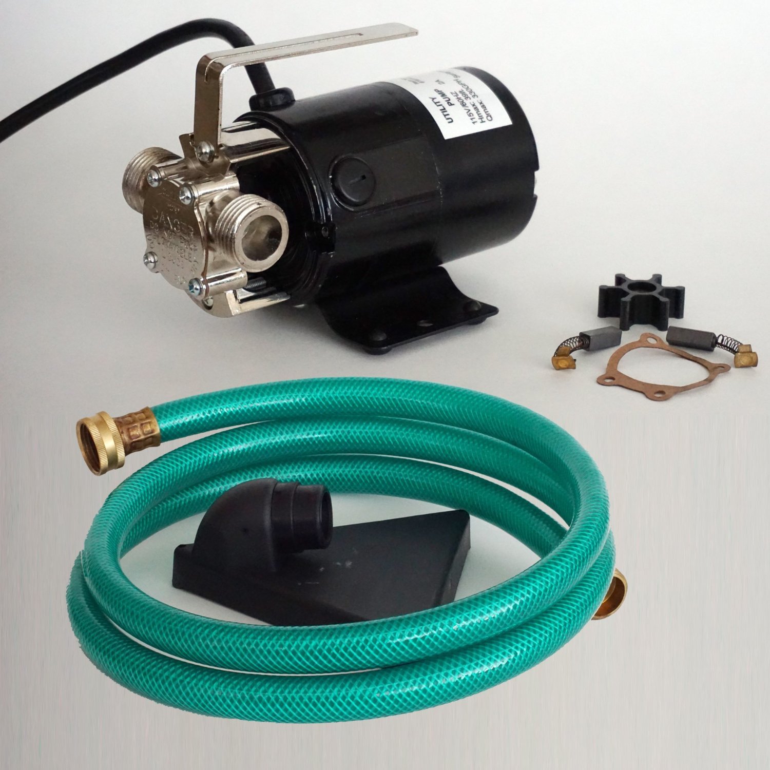 HydraPump Mini - 115-volt 1/10th HP 330 GPH Portable Transfer Water Pump  with Metal Connectors for Standard 3/4 Garden Hose : Amazon.in: Garden u0026  Outdoors