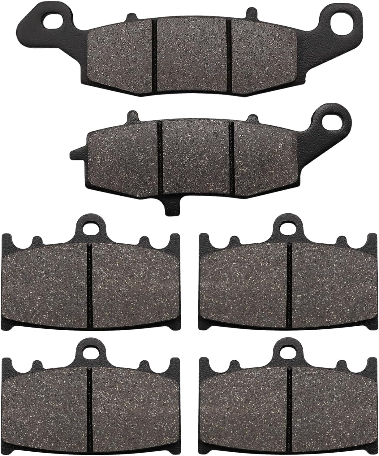 ZICOO Front & Rear Brake Pads for Kawasaki Vulcan 2000 VN2000 2004-2009