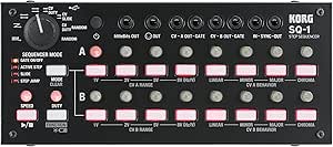 KORG ステップシーケンサー SQ-1 あらゆる機器を接続し自在に操れる 豊富な接続端子 コンパクト 電池/USBバスパワー駆動 変換ケーブル付属