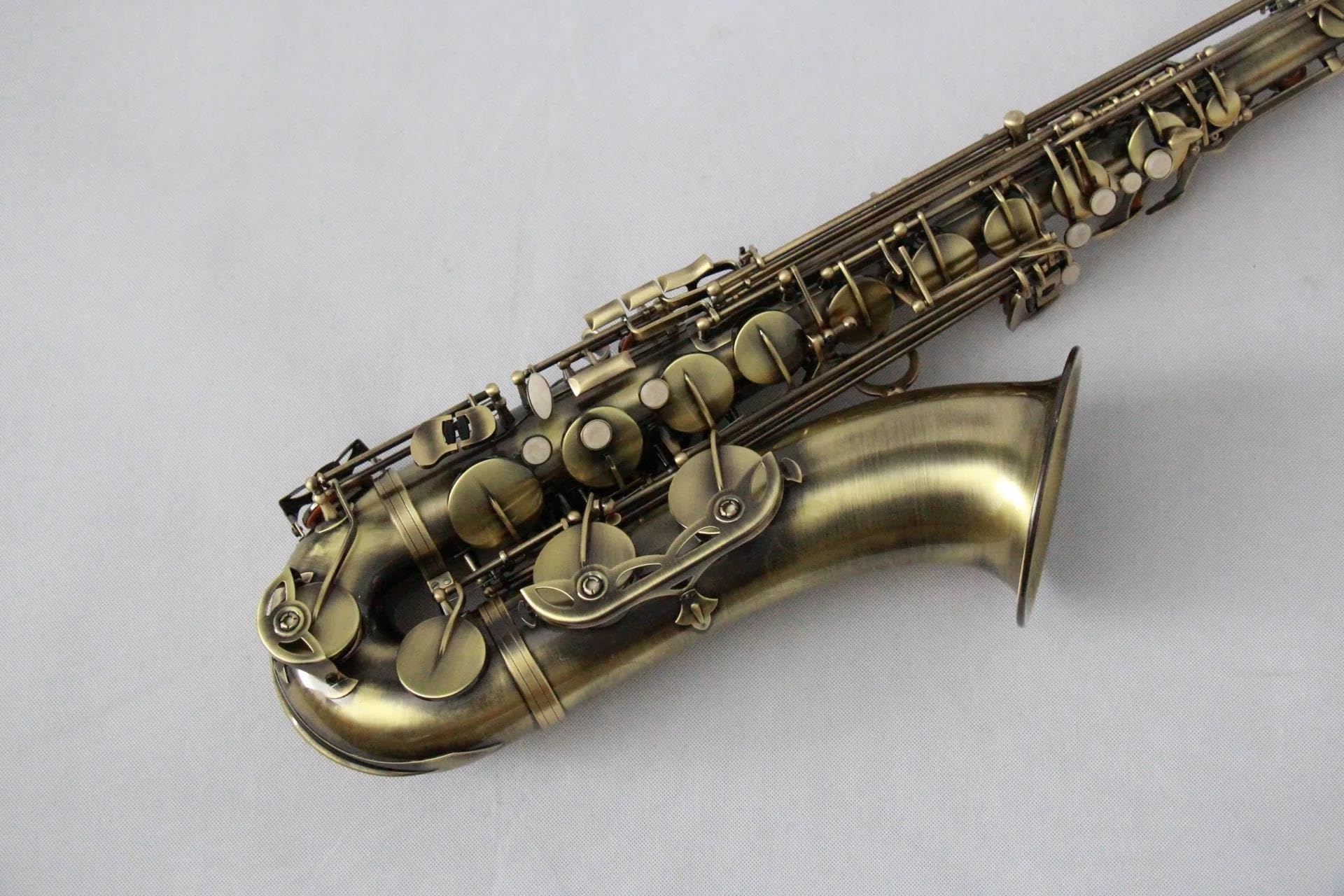 BB saksofon tenorowy klasyczny styl instrument dęty drewniany saksofon