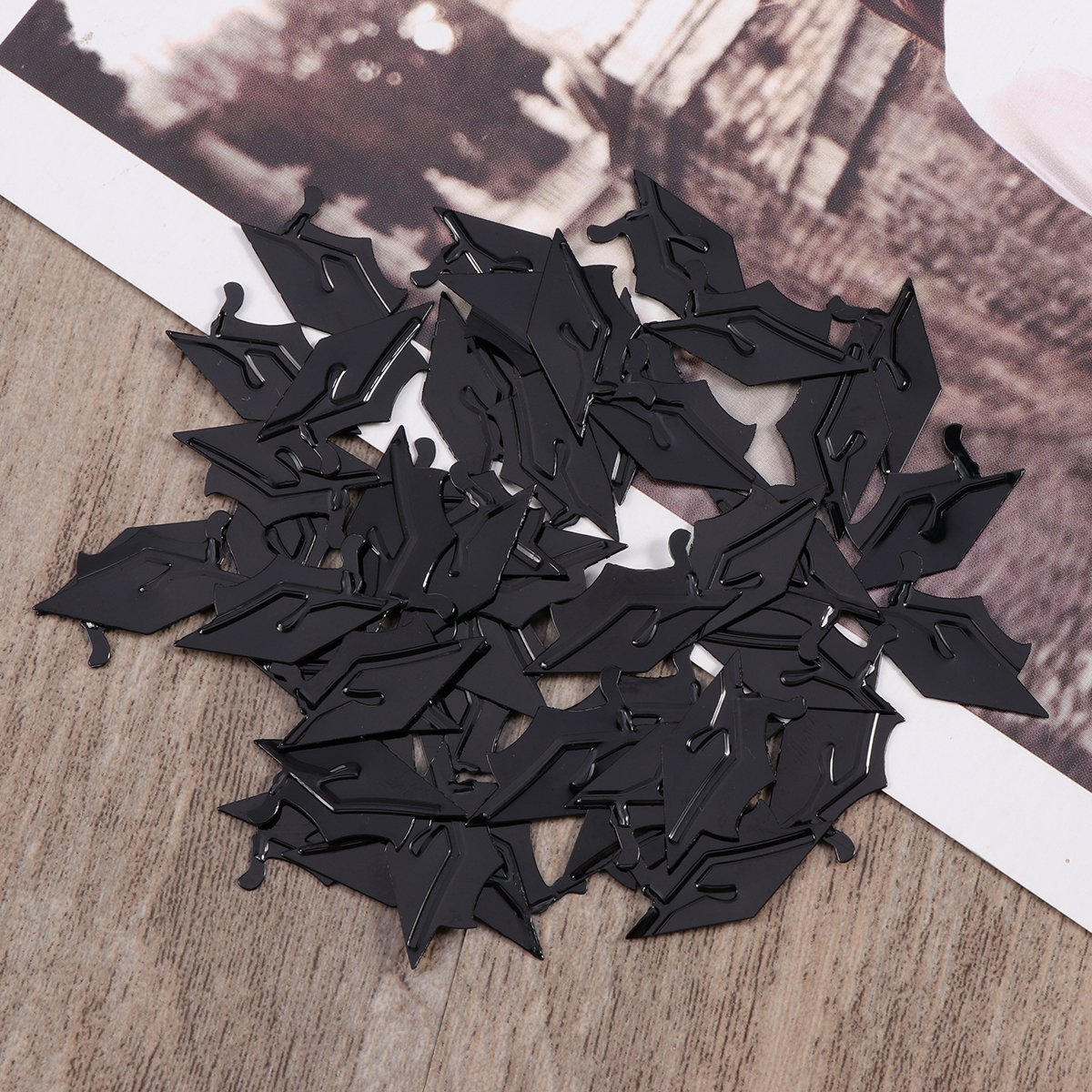 Realistische 3d gouden confetti voor decoraties geïsoleerd | Gratis PSD