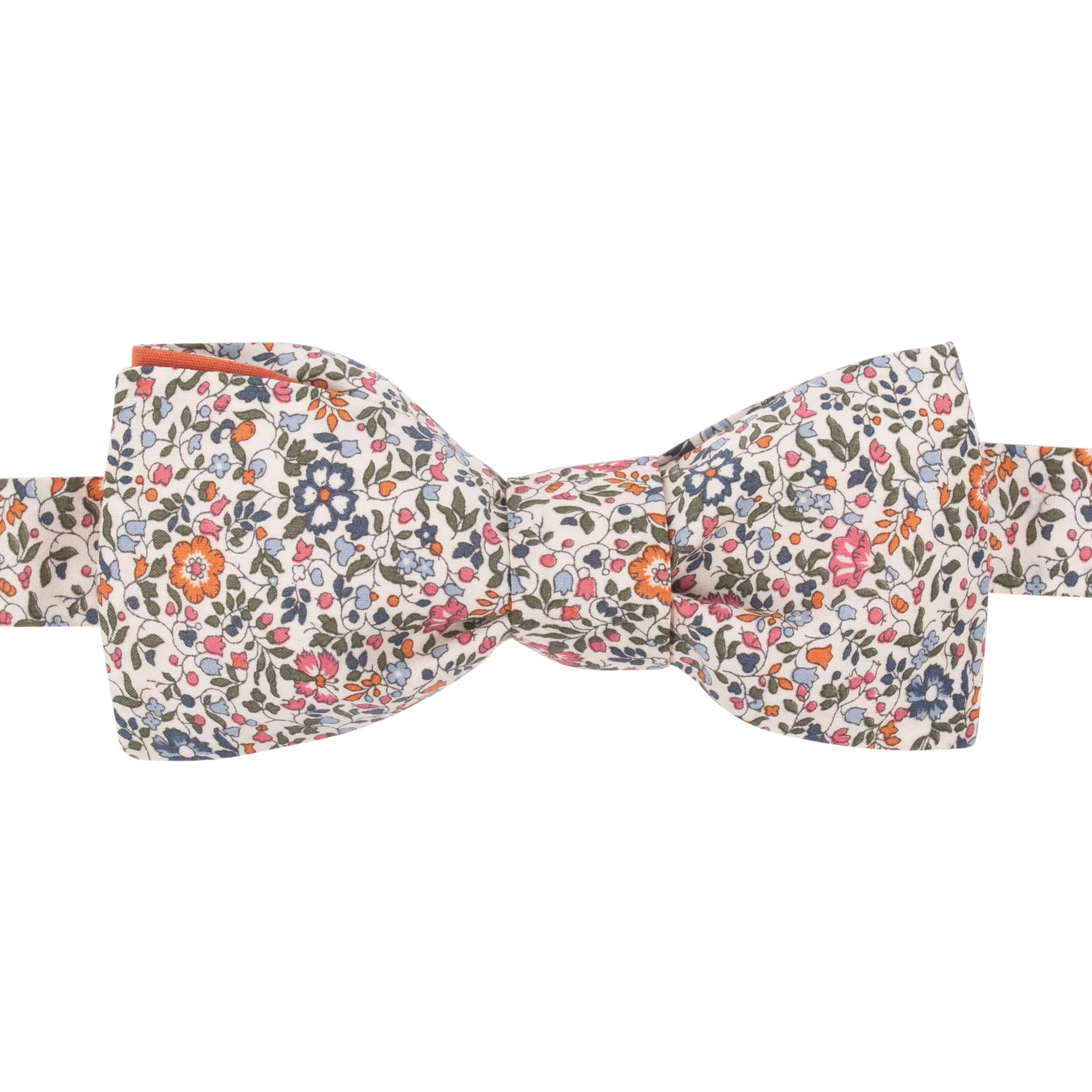 Noeud papillon Liberty Katie & Millie vanille ambre - Made in France