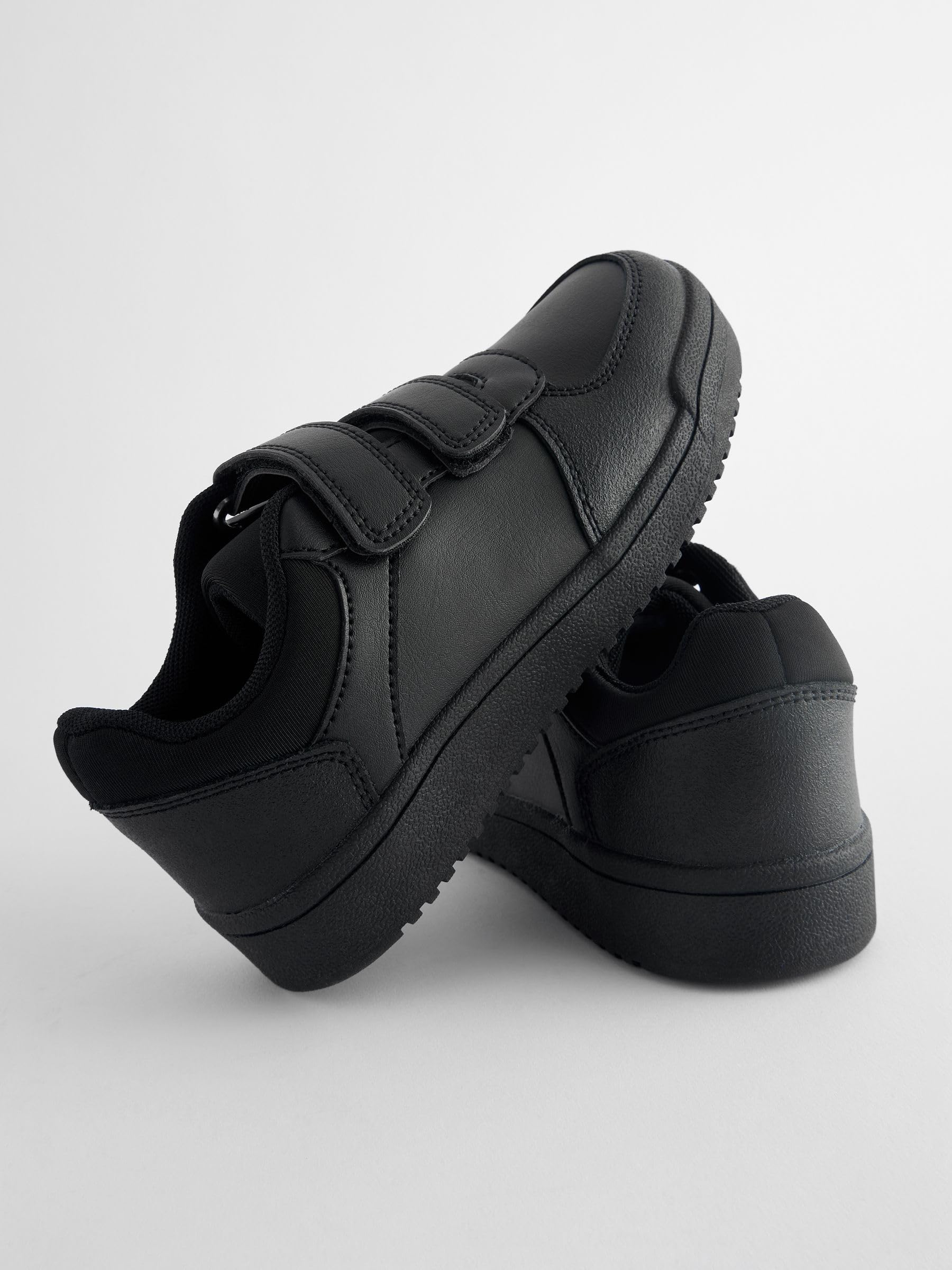 NEXT Niños Zapatos Escolares con 2 Tiras de Cierre con un Toque