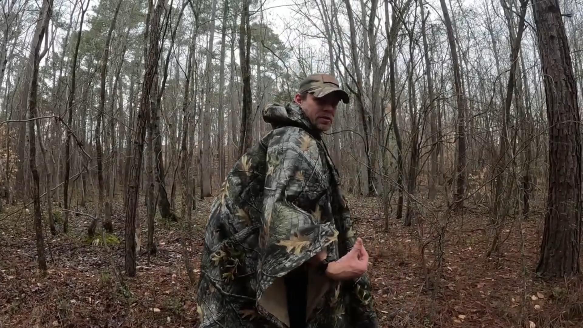 Amazon.com : Tongcamo Camouflage Rain Poncho Waterproof 210T