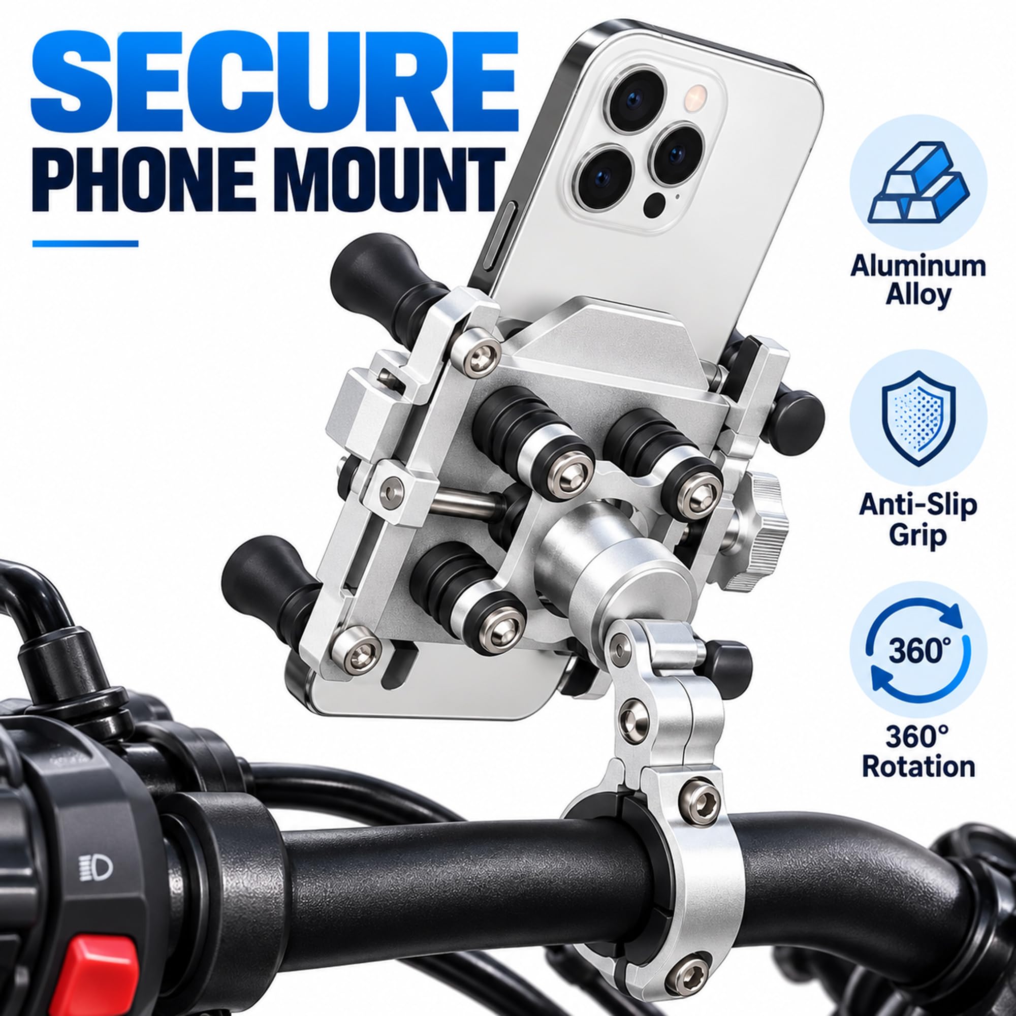 Support de Téléphone Moto pour BMW F850GS F750GS