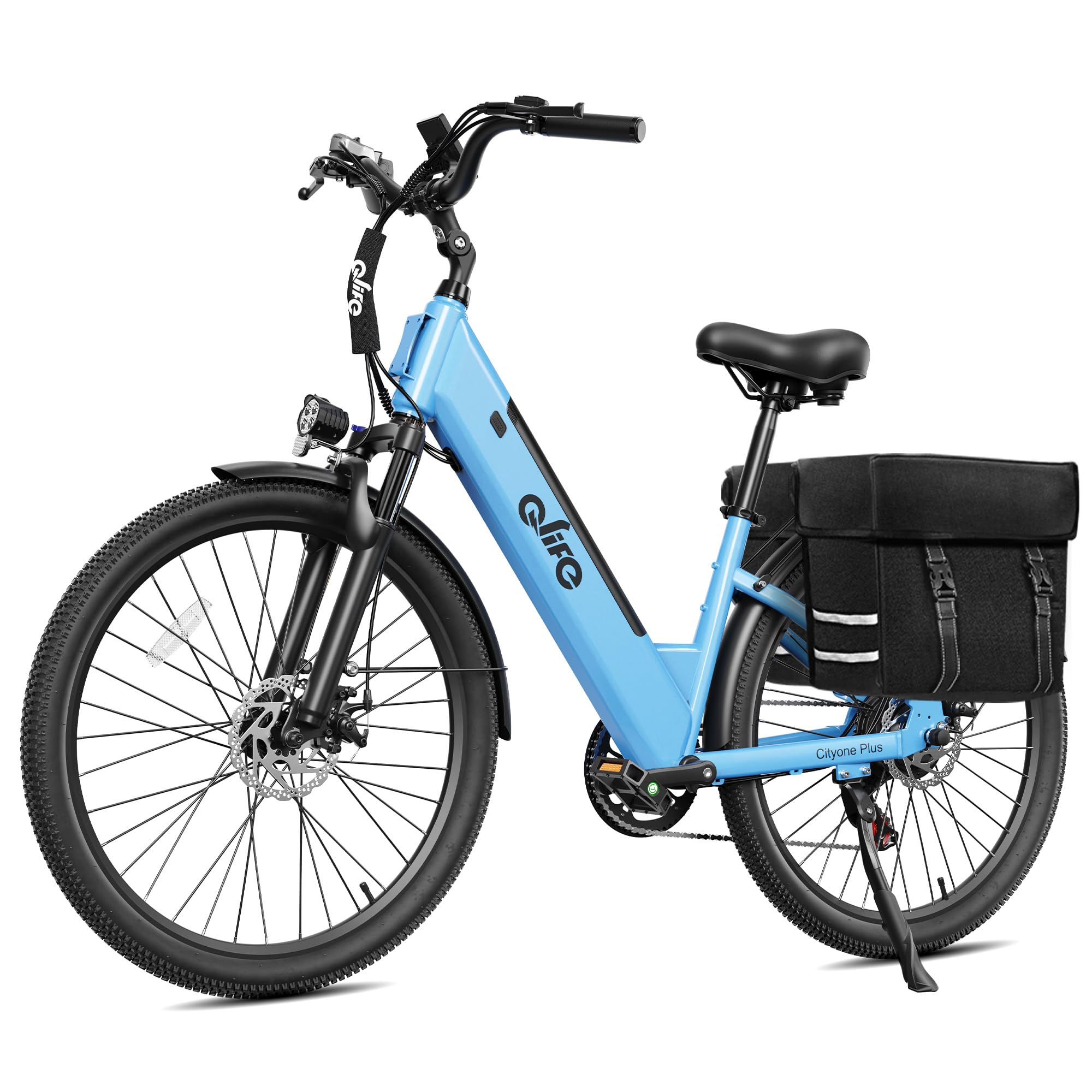 Qlife Cityone 2.0/Cityone Plus Electric Bike for Adults-1200W Peak Motor