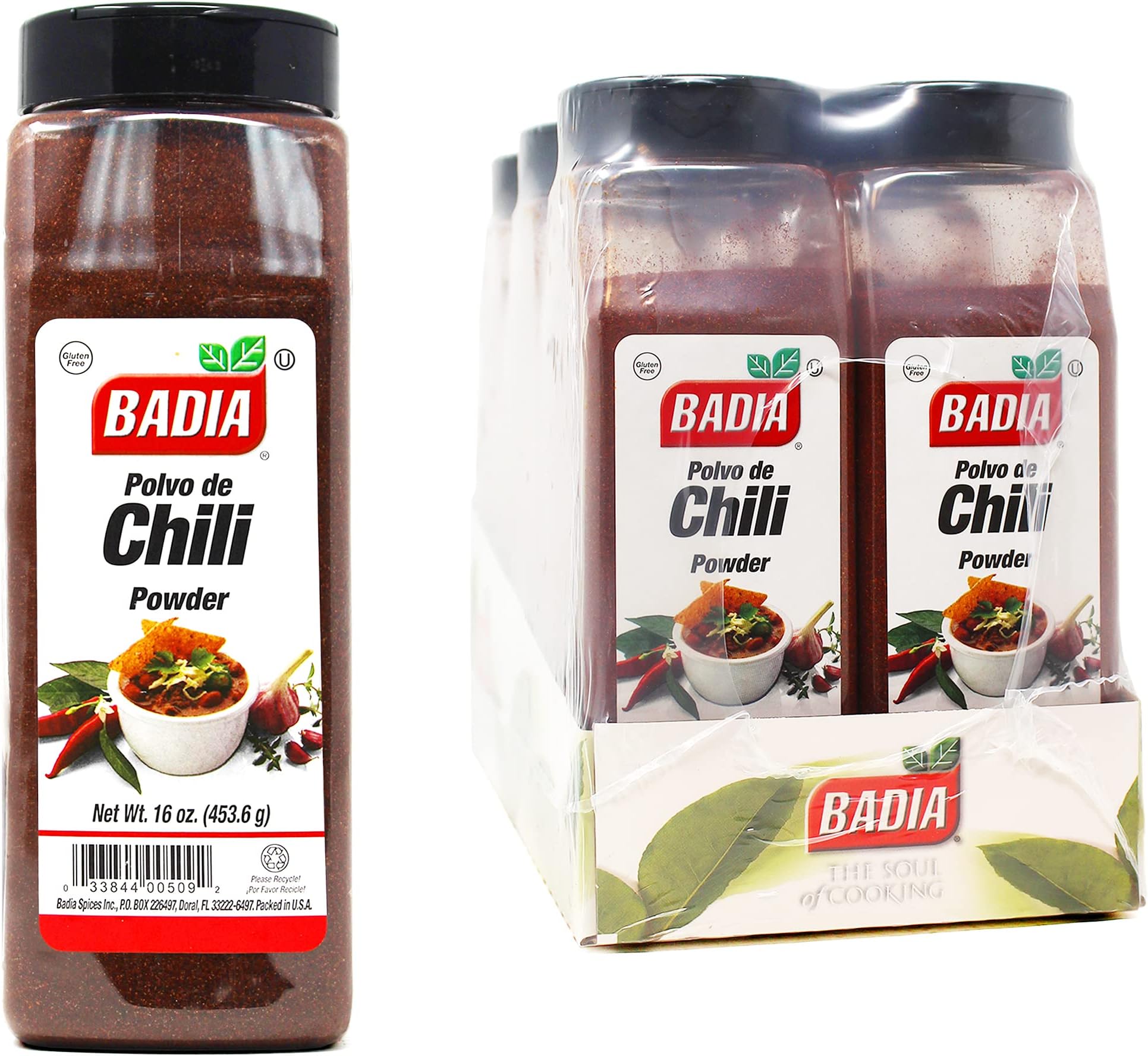 Chili Powder, 16 Ounce (Pack of 6)