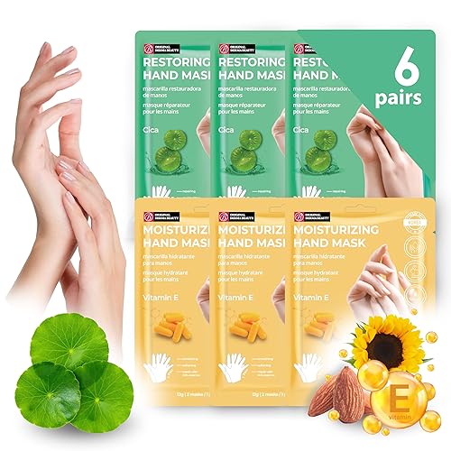Miniatura 16 de Innerest Original Derma Beauty - Máscara de mano 6 pares de manteca de karité + aguacate para el cuidado de manos hidratante (Assort #2)