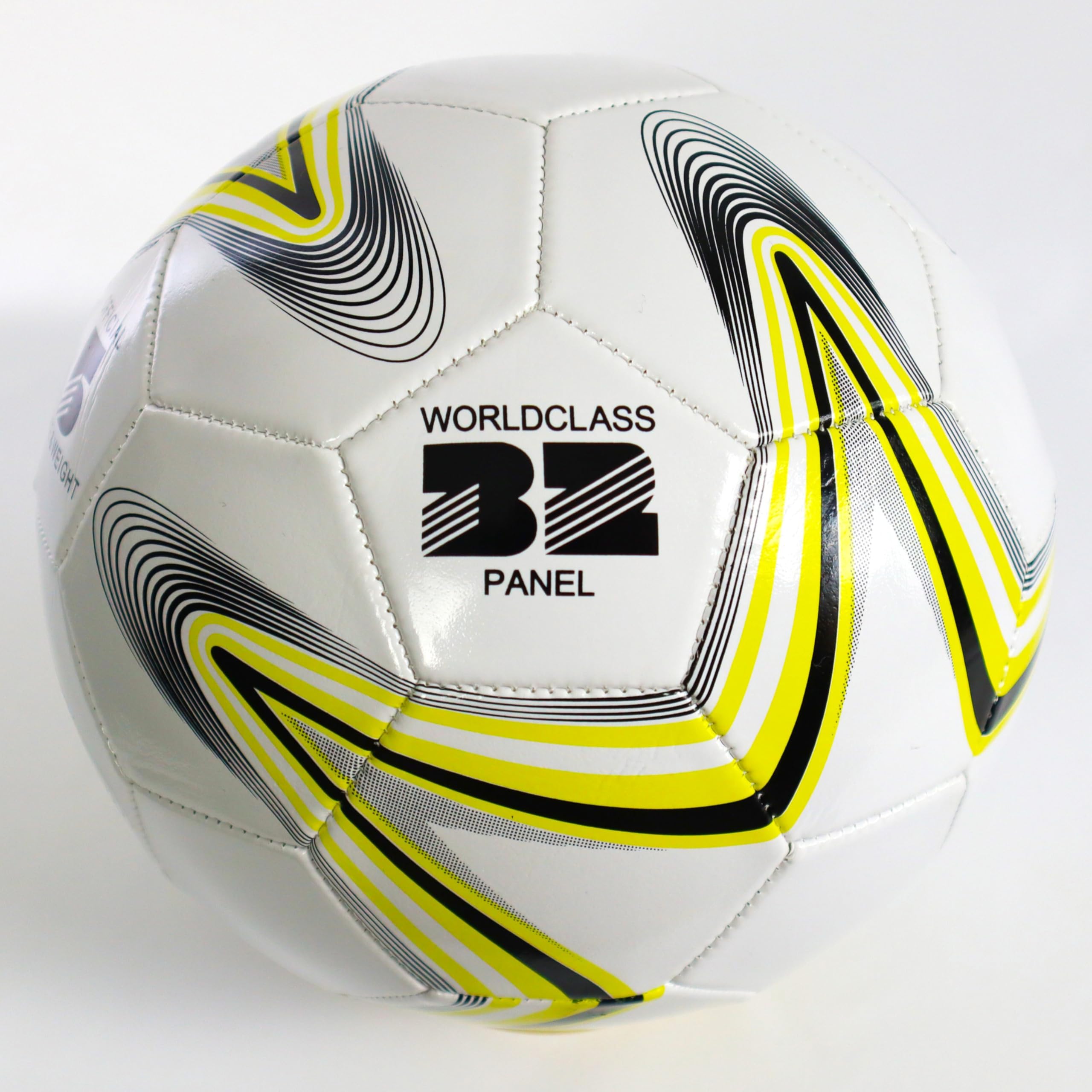 XascenD Size 5 Football | Arrives Inflated and Ready for Play | Lightweight 32 Panel Design | Rubber Bladder | Machine Stitched (Yellow)