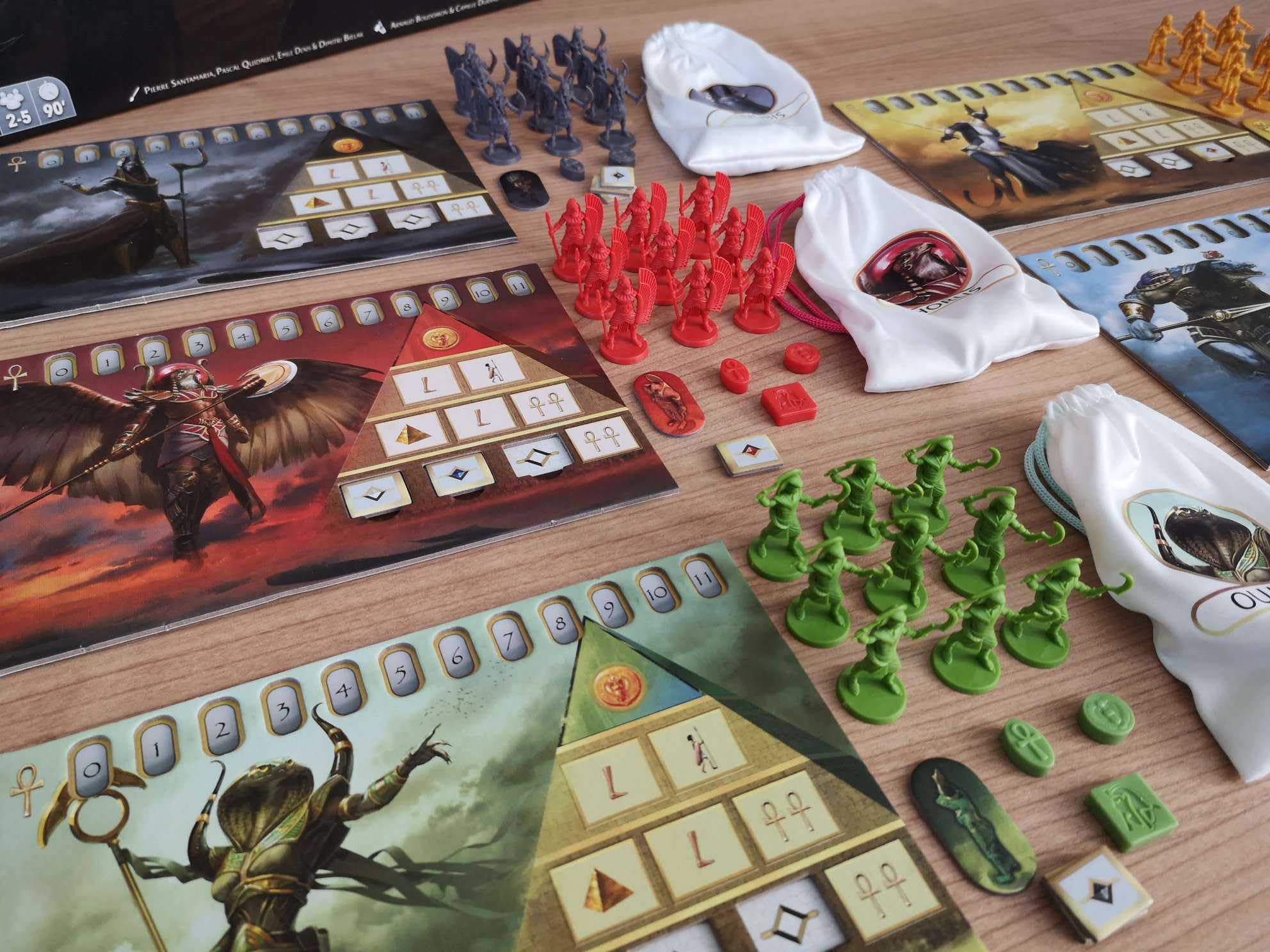 Matagot SARL, Kemet - Blood and Sand, Board Game, Ages 12+, 2 to 5 Players, 90 to 120 Minutes Playing Time