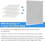 BPS1FA30 Replacement Filter for Broan QS1 and WS1 Range Hoods | Aluminum Construction: 2-pack 11-3/4 x 14-1/4 x 3/8 inch grease filters fit Broan QS1 and WS1 range hoods.