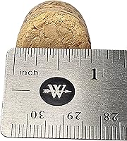 Vista 7 de 9x1 3/4 corchos de vino rectos de primera calidad 1.732 x 0.906 in 100/bolsa