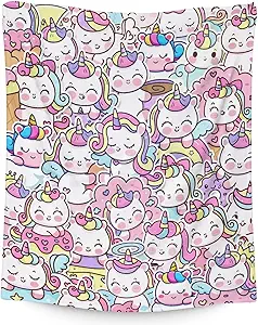 Unicorn Blanket Gifts - 50"x60" Cute Throw for Girls & Women - Pink Soft Fuzzy Blankets for Bed, Couch & Living Room