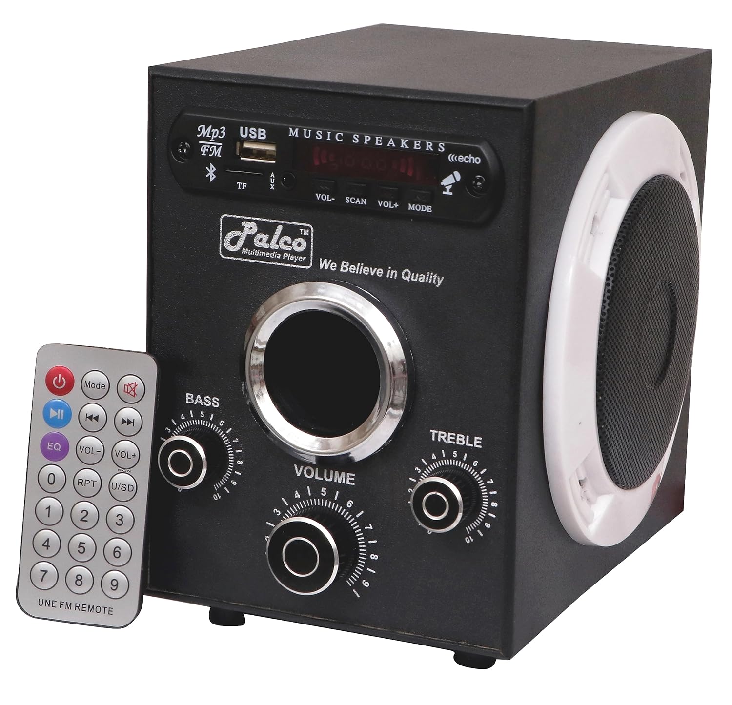 Palco Computer Speaker with USB (Black)