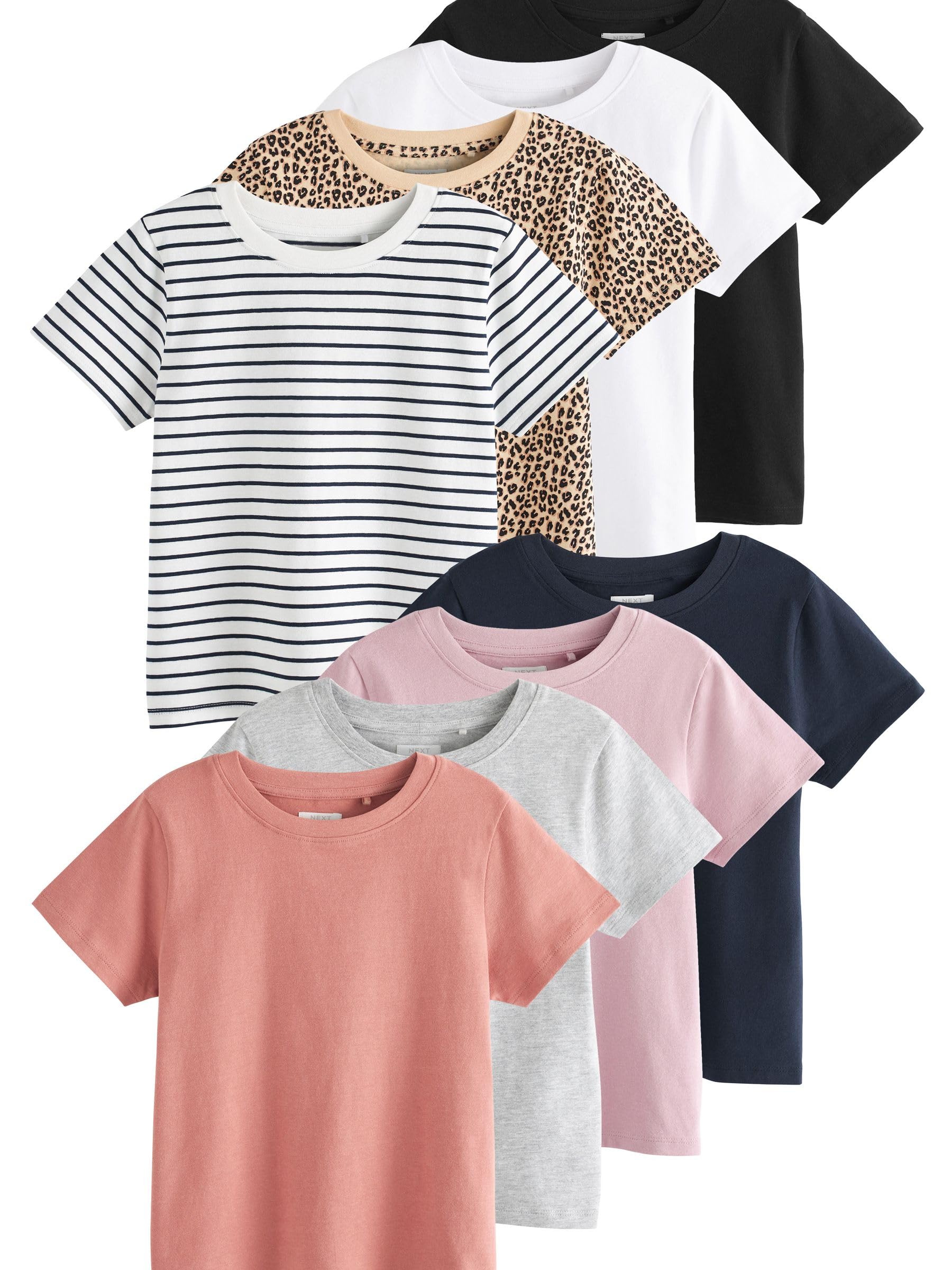 NEXT Mädchen T-Shirts im 8er-Pack