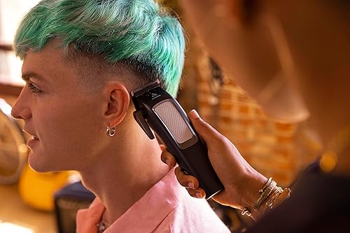 Miniatura 3 de Andis 561506 inCRED - Cortadora de pelo ajustable inalámbrica y cortadora de cuchillas en T de corte cerrado, kit de 23 piezas, motor potente,