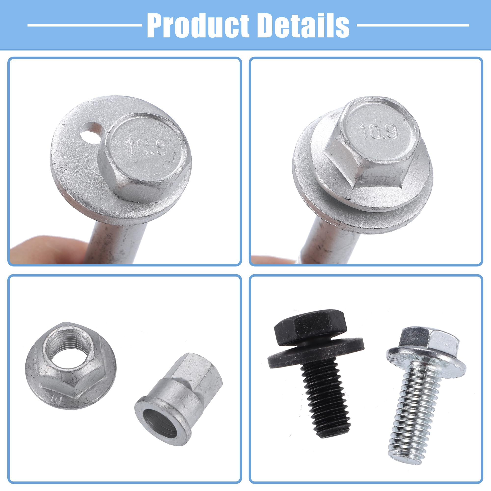Amazon.com: X AUTOHAUX 1 Set Rear Crossmember Subframe Bolt NO 