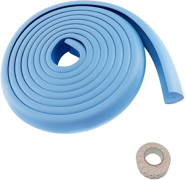 TUKA 5M Protezioni Antispigolo, L-Forma Schiuma per la Sicurezza dei Vostri Bambini e Neonati, Extra Spesso Bordi Protezione, Striscia Paraspigolo Spigolo Anti Collisione, Verde, TKD7000-green - 4