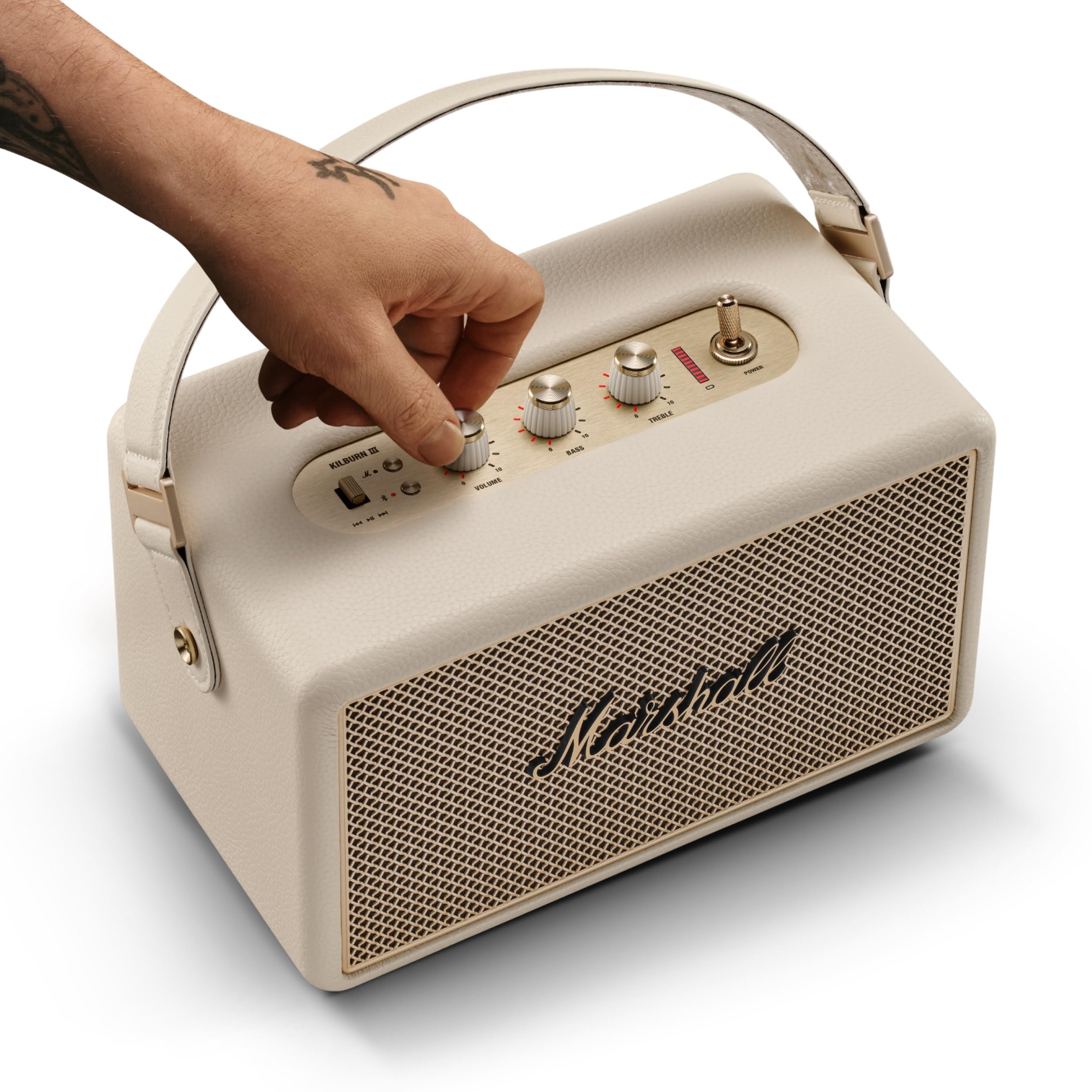 MARSHALL Enceinte sans Fil Bluetooth Kilburn III Crème