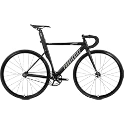 Mtb Con Ruedas De Carretera FabricBike Aero - Bicicleta Fixed, Fixie, Single Speed, Cuadro de Aluminio y Horquilla de Carbono, Ruedas 28", 5 Colores, 3 Tallas, 7.95 kg (Talla M)