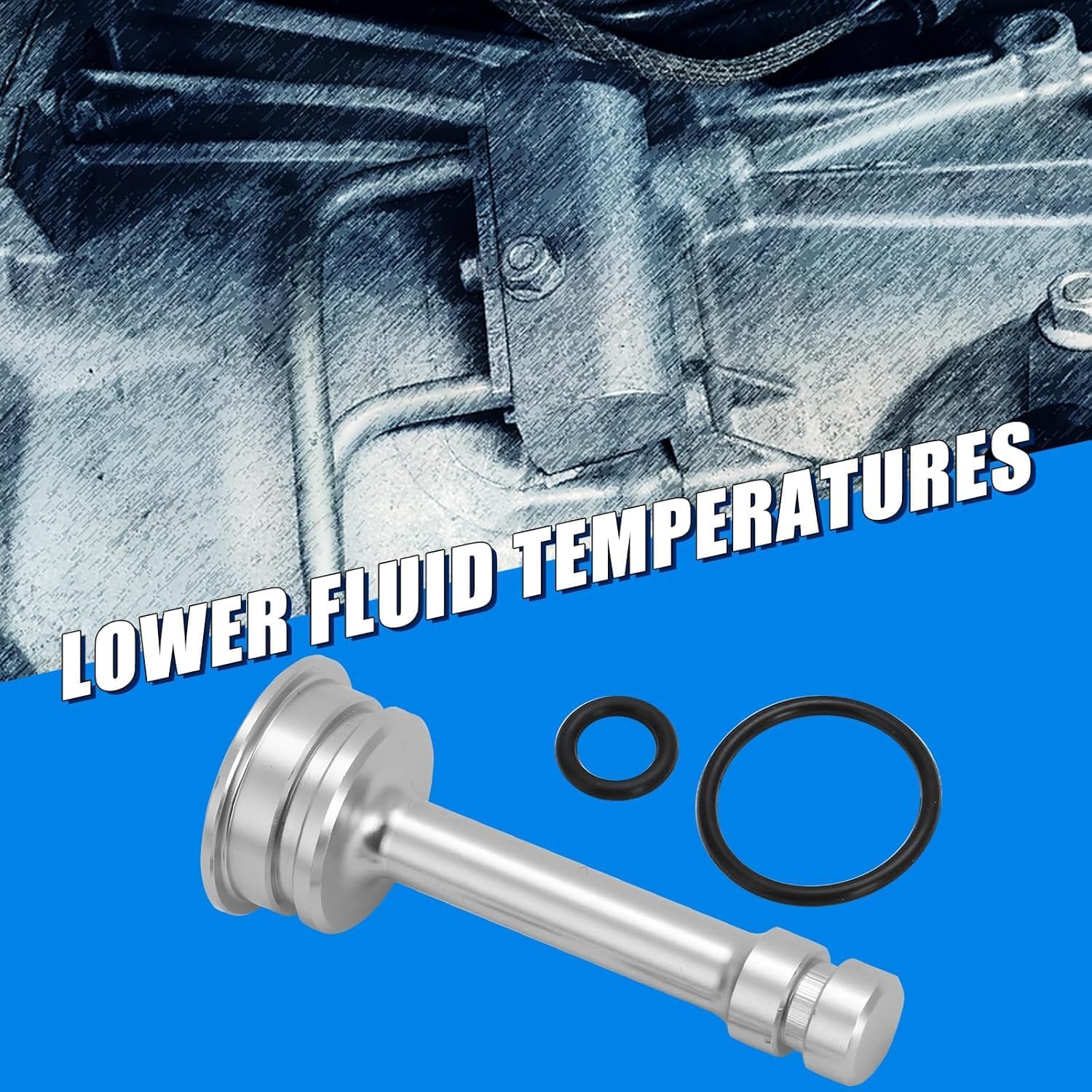 3PCS Cooler Change Hot Melt Cooler Connector for Sierra Allison Silverado 6L80 6L90 8L90 - Enhance Transmission Cooling Efficiency