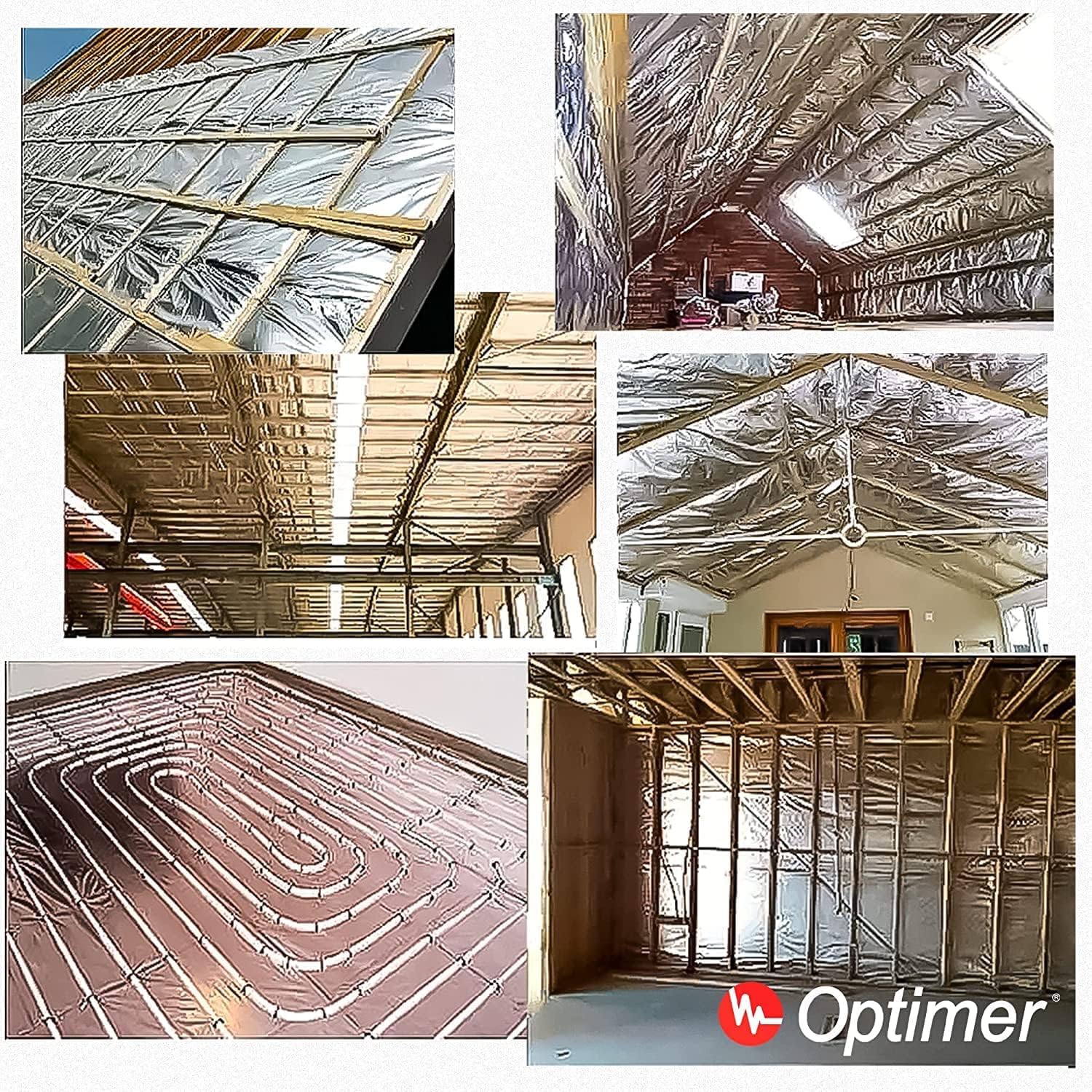 AISLANTE TERMICO | Reduce el Frio y el Calor |100% ALUMINIO| Rollo Aislante Termico para Ventana, Pared, Suelo, Techo, Coche, Garaje, Camper, Aire Acondicionado [ 1.20 X 35 ] (42m²)