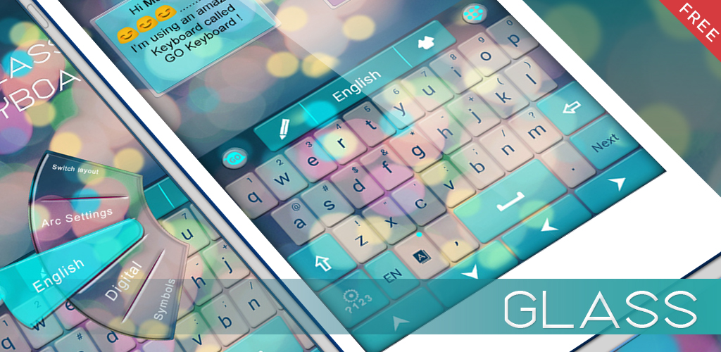 Free Z Glass GO Keyboard for Android