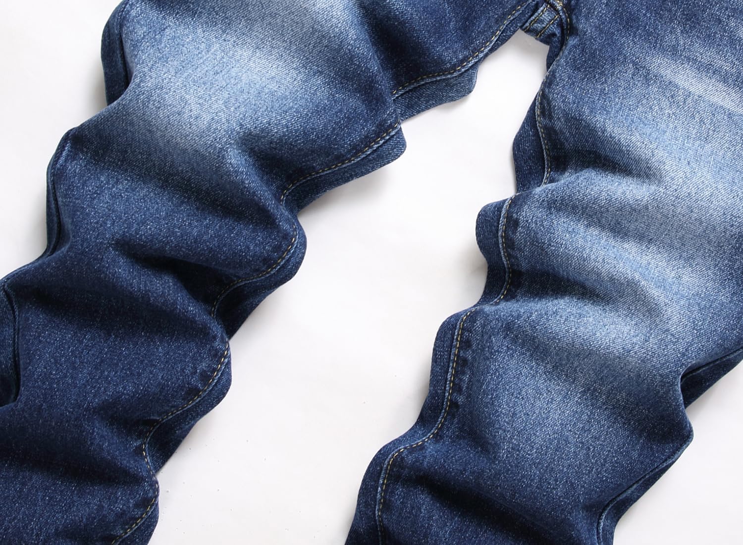 Boys' Skinny Fit Stretch Denim Jeans 5-Pocket Style Washed Fashion Basic Denim Jeans Pants - Image 4