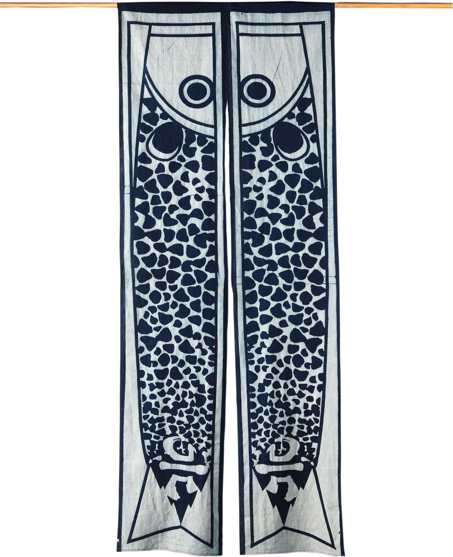 Flber Japanese Noren Doorway Curtain Window Kitchen Curtain Indigo Noren Panels for Bedroom Bathroom Living Room