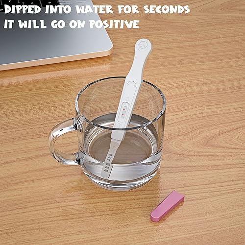 Miniatura 5 de Prueba de embarazo de broma falsa siempre positiva, broma práctica del día de los inocentes, broma, broma, broma, kit de prueba de embarazo falso,