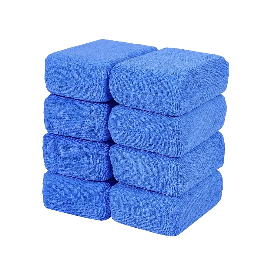 Amazon.co.jp: P.CREST 洗車 スポンジ マイクロファイバー 傷