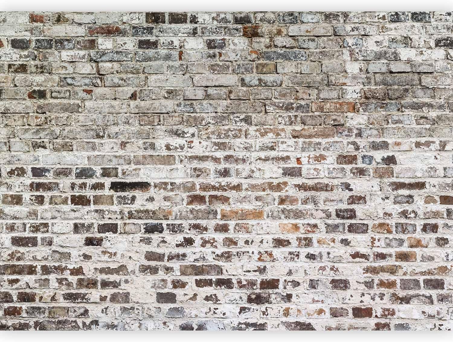 artgeist Wall Mural Faux Bricks 154x110 in - Peel and Stick Self-Adhesive Wallpaper Removable Large Sticker Foil Wall Decor Print Picture Image Design f-A-0411-a-b