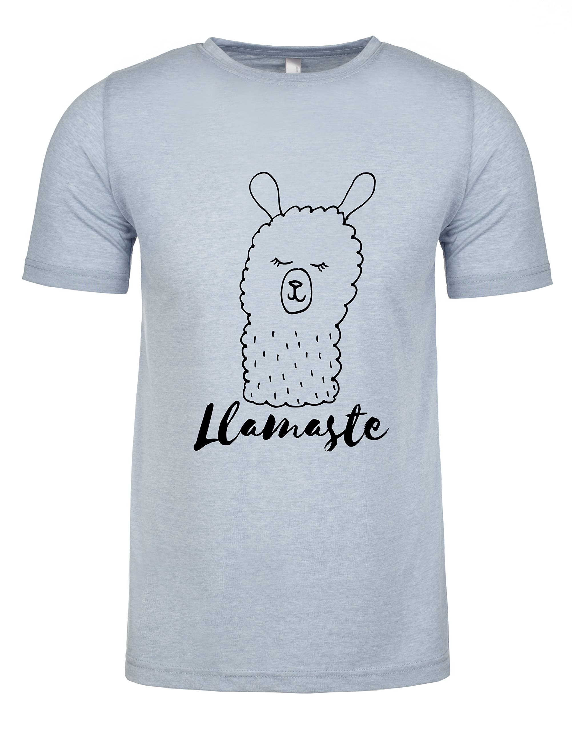 Llamaste, Graphic Men's Tee, Funny T Shirt, Shirts with Sayings, Stonewash Blue or Indigo (XXL, Stonewash Blue)