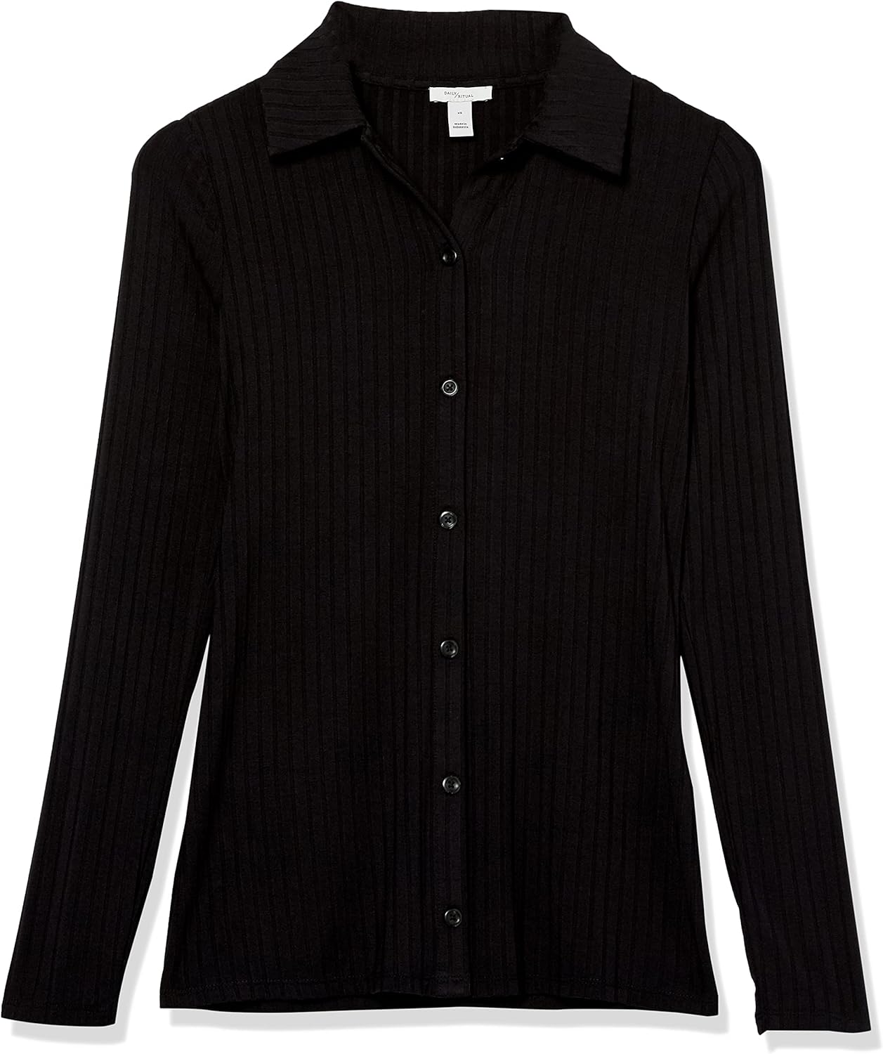 Amazon Essentials womens Wide Rib Long Sleeve Button-up Collared Cardigan (Pants Sold Separately) - Image 6