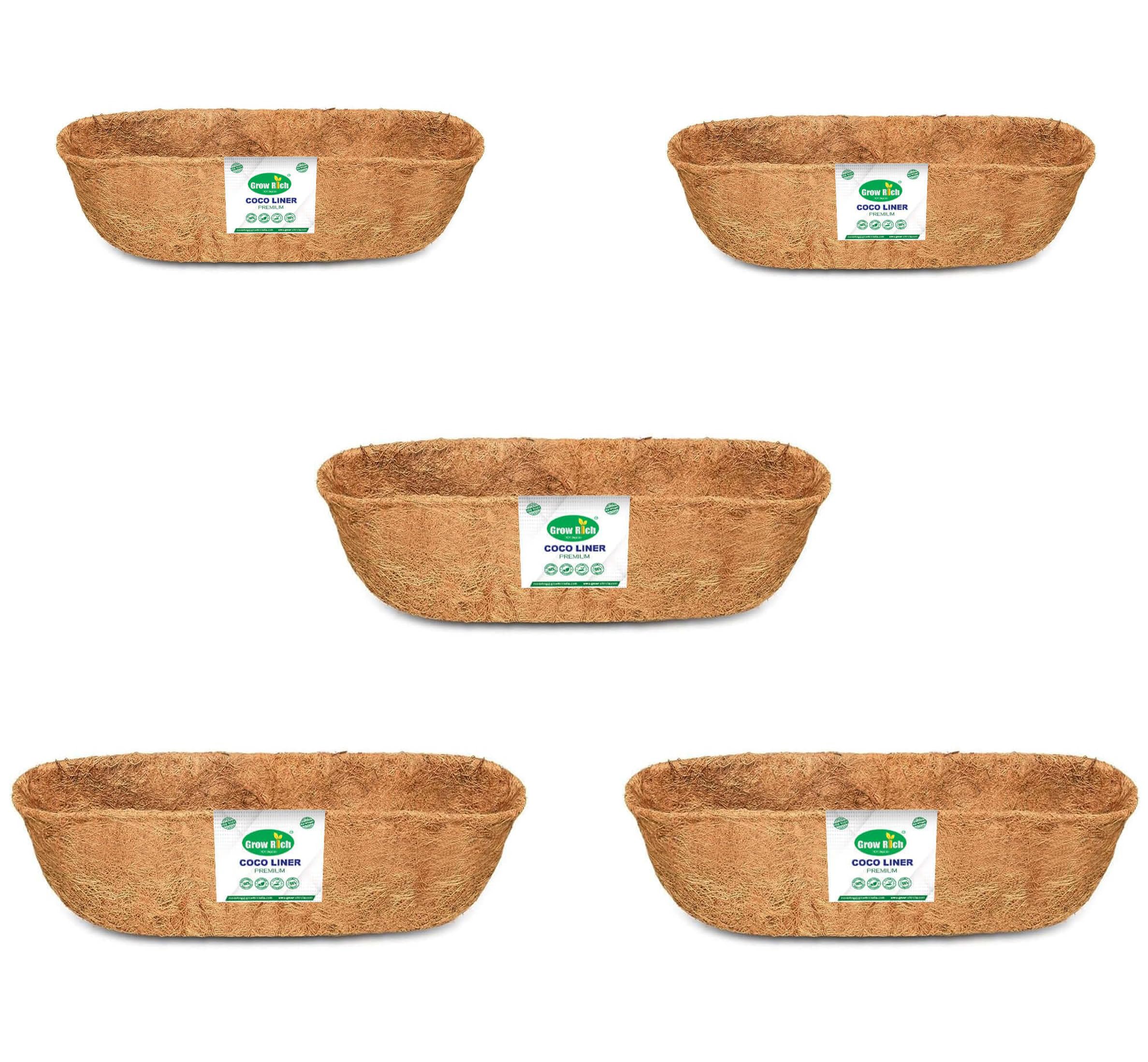 Grow Rich Coconut Coir Plant Tray - Premium 30cm Seed Starting and Germination Tray - Brown (B0CS3MBX4T) Amazon Price History, Amazon Price Tracker