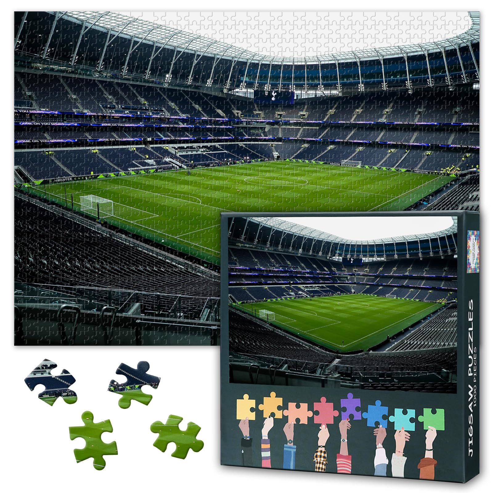 TISHIRON Jigsaw Puzzles for Adults 1000 Pieces - Tottenham Hotspur Stadium