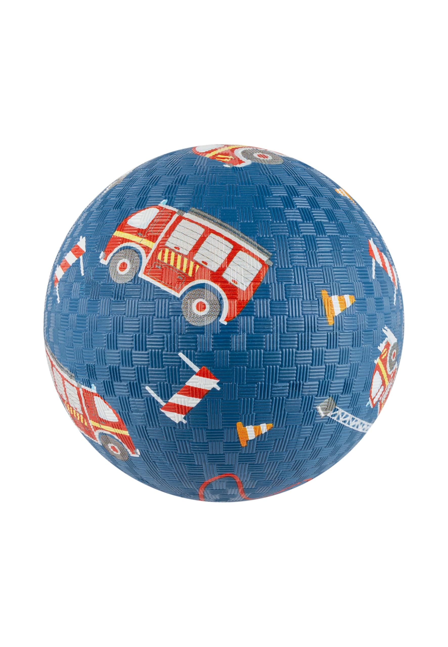 Balle en caoutchouc pompier 17 cm