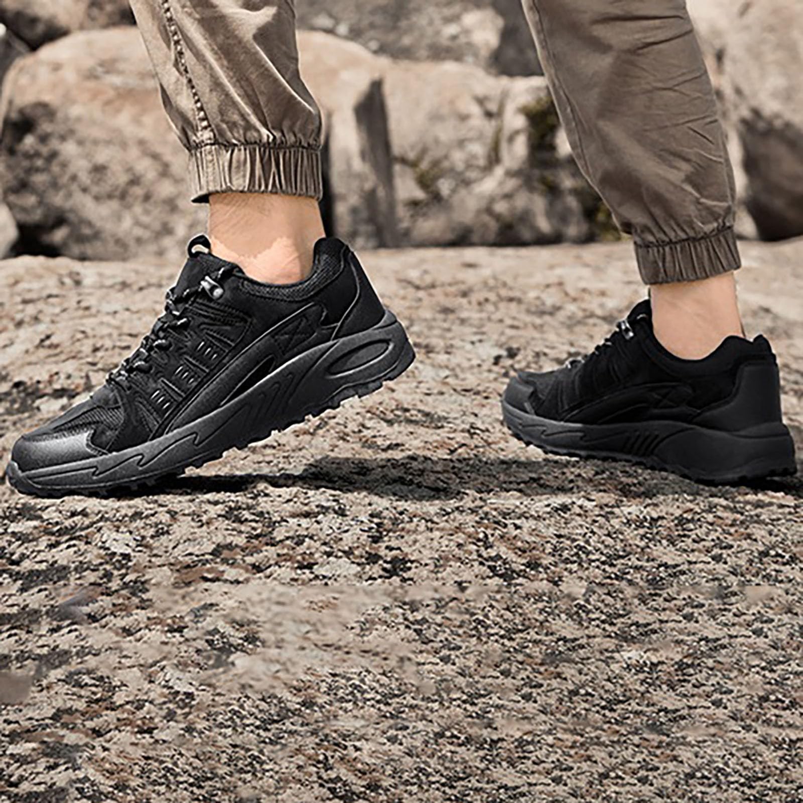 Sneakers Uomo con Plantare in Memory Foam,Scarpe Sportivo Estivo per l'uso Quotidiano Scarpe da Palestra Uomo Casual e Versatile