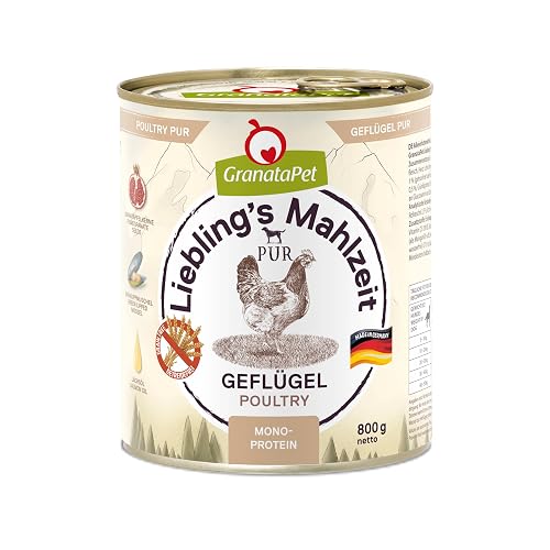 GranataPet Liebling's Mahlzeit Aves Pur, Comida húmeda para Perros