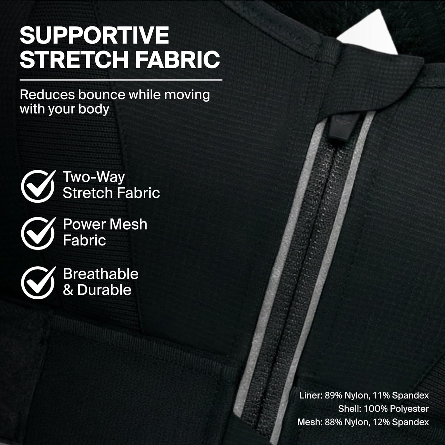 SHEFIT Ultimate Sports Bra for Women, High Impact Sports Bra