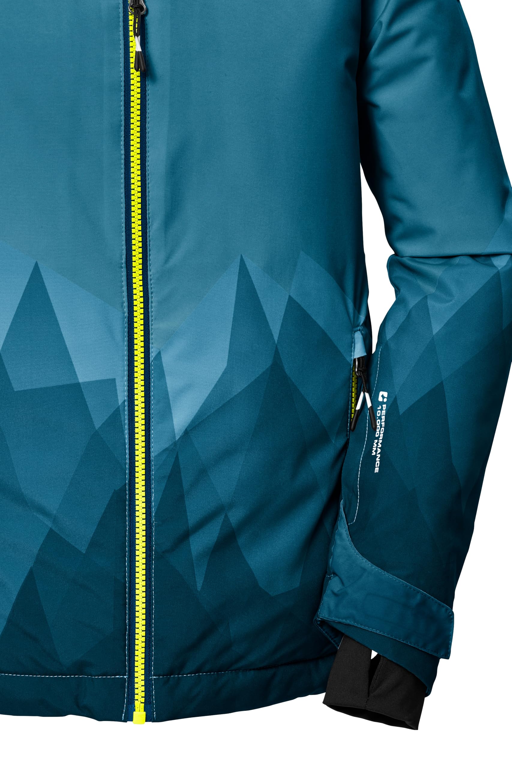 Killtec KSW 383 Bys Ski Jacket Chaqueta de esquí funcional con capucha y paranieves Niños