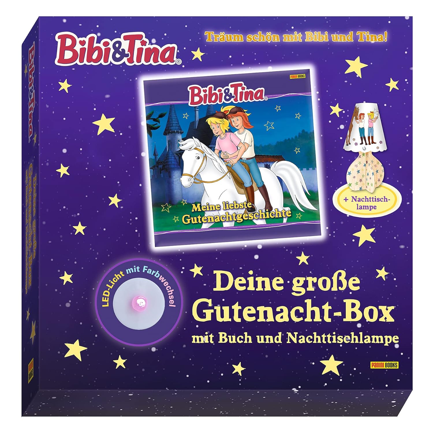 Wie Oft Kann Ich Bibi In Einer Nacht Pranken Bibi & Tina: Deine große Gutenacht-Box mit Buch und Nachttischlampe