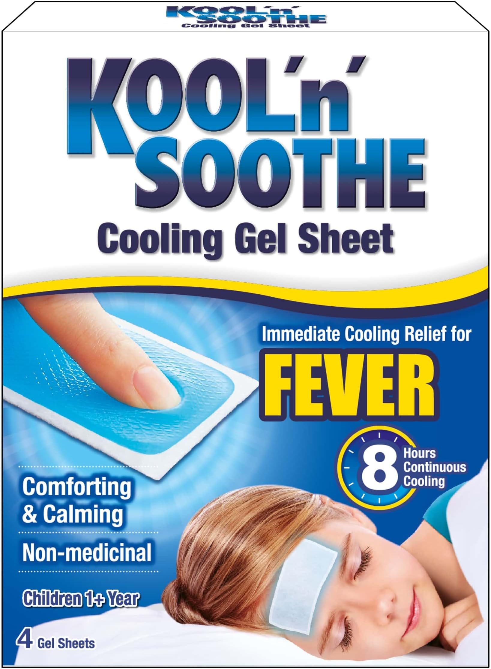 Kool 'n' Soothe Fever (Kids) 4 pack