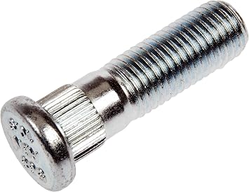 Dorman 610-568 M12-1.50 Serrated Wheel Stud - 12.97 mm Knurl, 42.5 mm Length Compatible with Select Models, 10 Pack Made in USA