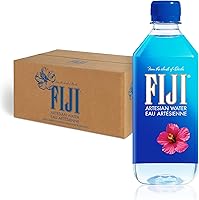 FIJI Natural Artesian Water Bottles, 6 x 500 ml (Pack of 4, Total 24 Bottles)