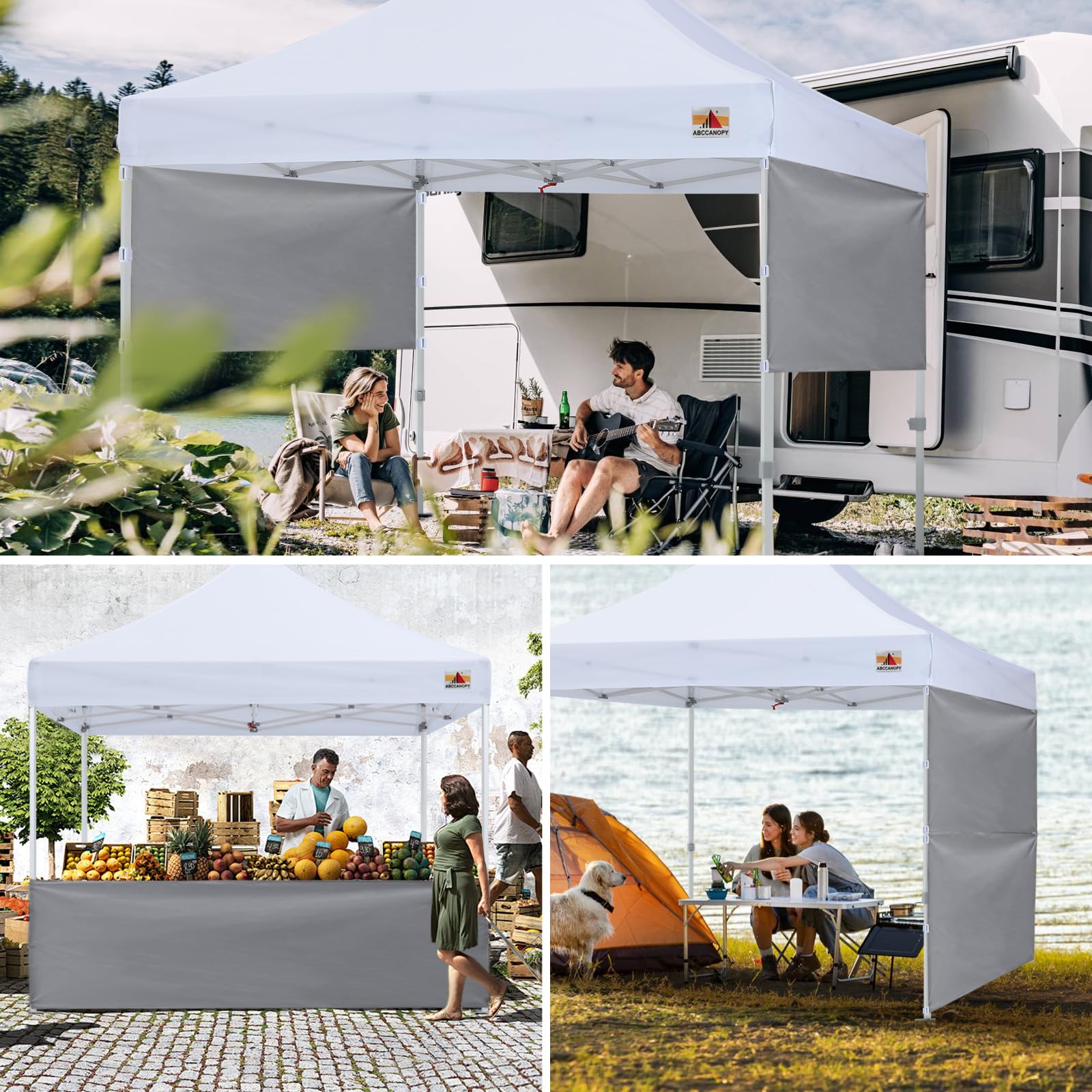 Amazon.com : ABCCANOPY Half Walls for Pop Up Canopy Tent, 2